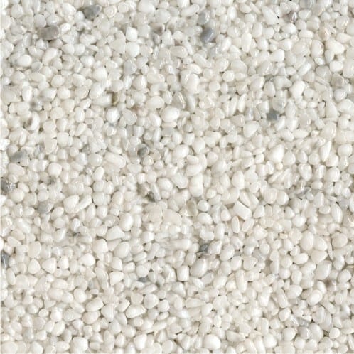 Steinteppich Körnung Fein Farbe Carrara weiß